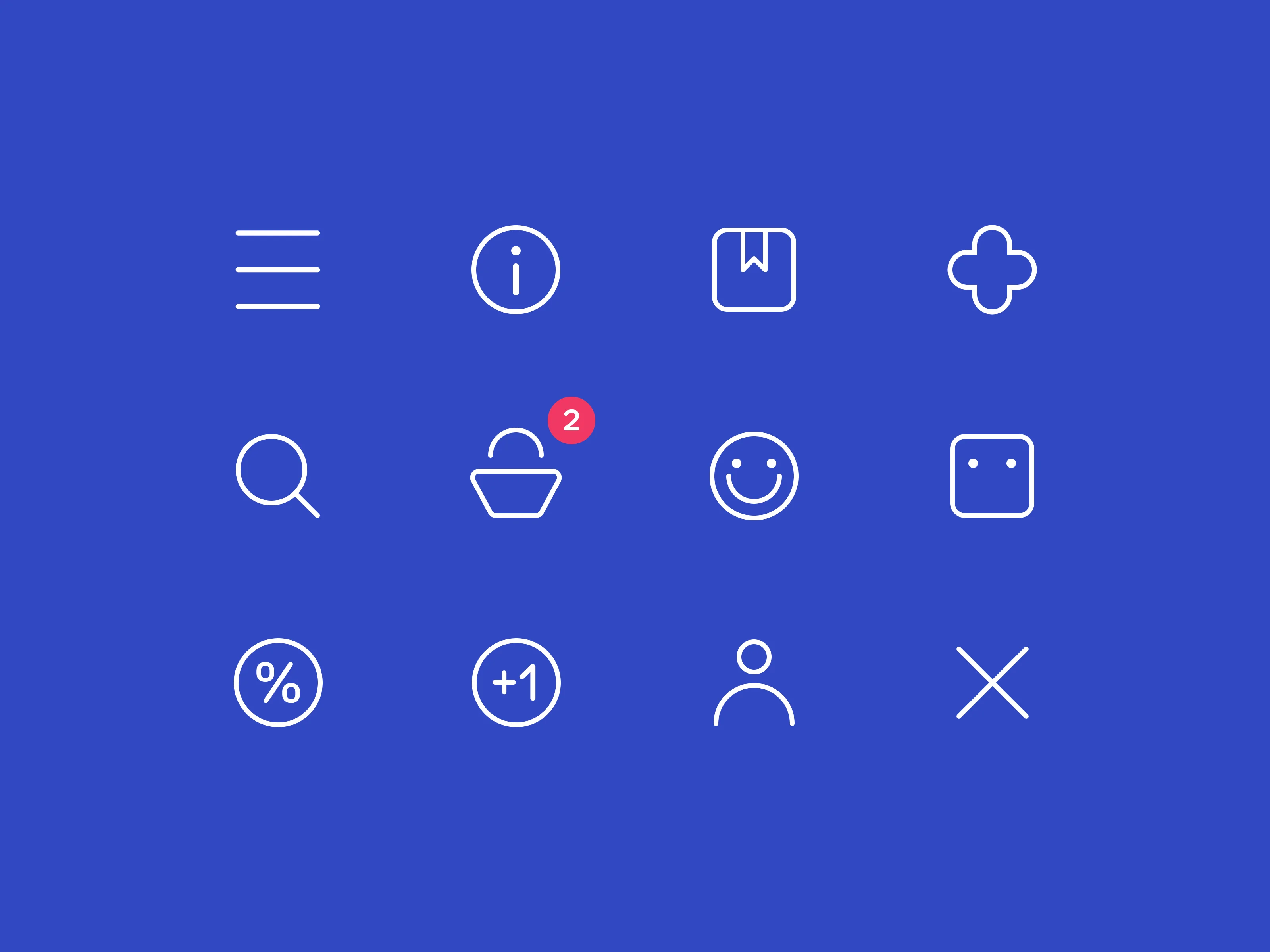 Set of icons